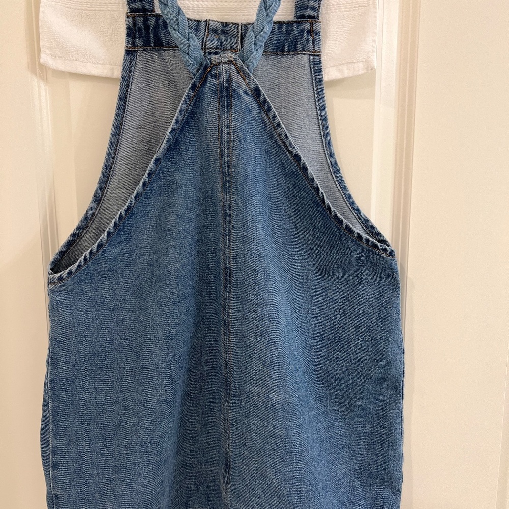 B by Boulevard Denim Dress Y2K 90s 80s--Size Medium - Picture 7 of 9